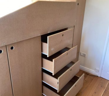 Raised Kids Beds - Concept Living Carpentry