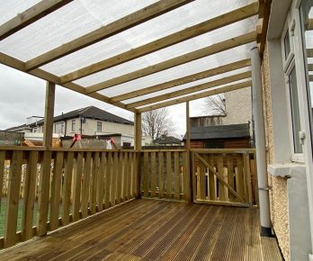 Covered Decking - Concept Living Carpentry